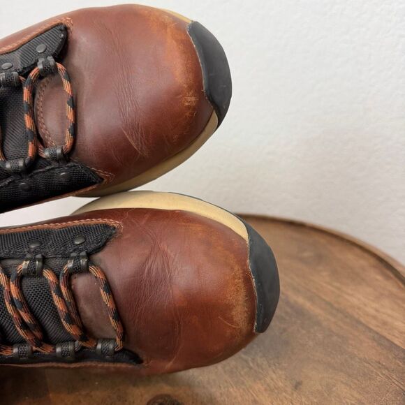 Danner Dry Caprino Evo Tortoise Brown Black Leather Boots Men\'s Size 11.5 main image 3